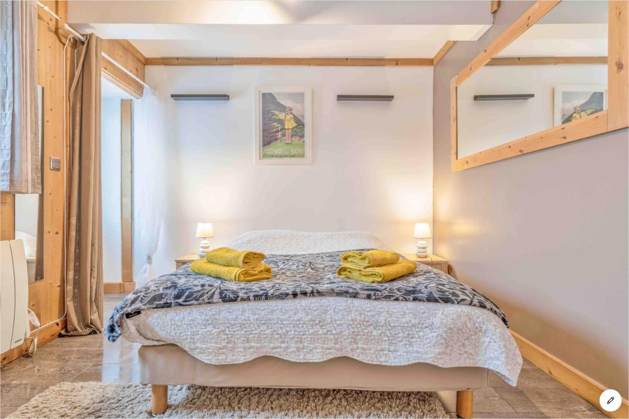 Chalet Mirador chambre avec entrée et salle de bain indépendante Saint-Gervais-les-Bains Extérieur photo