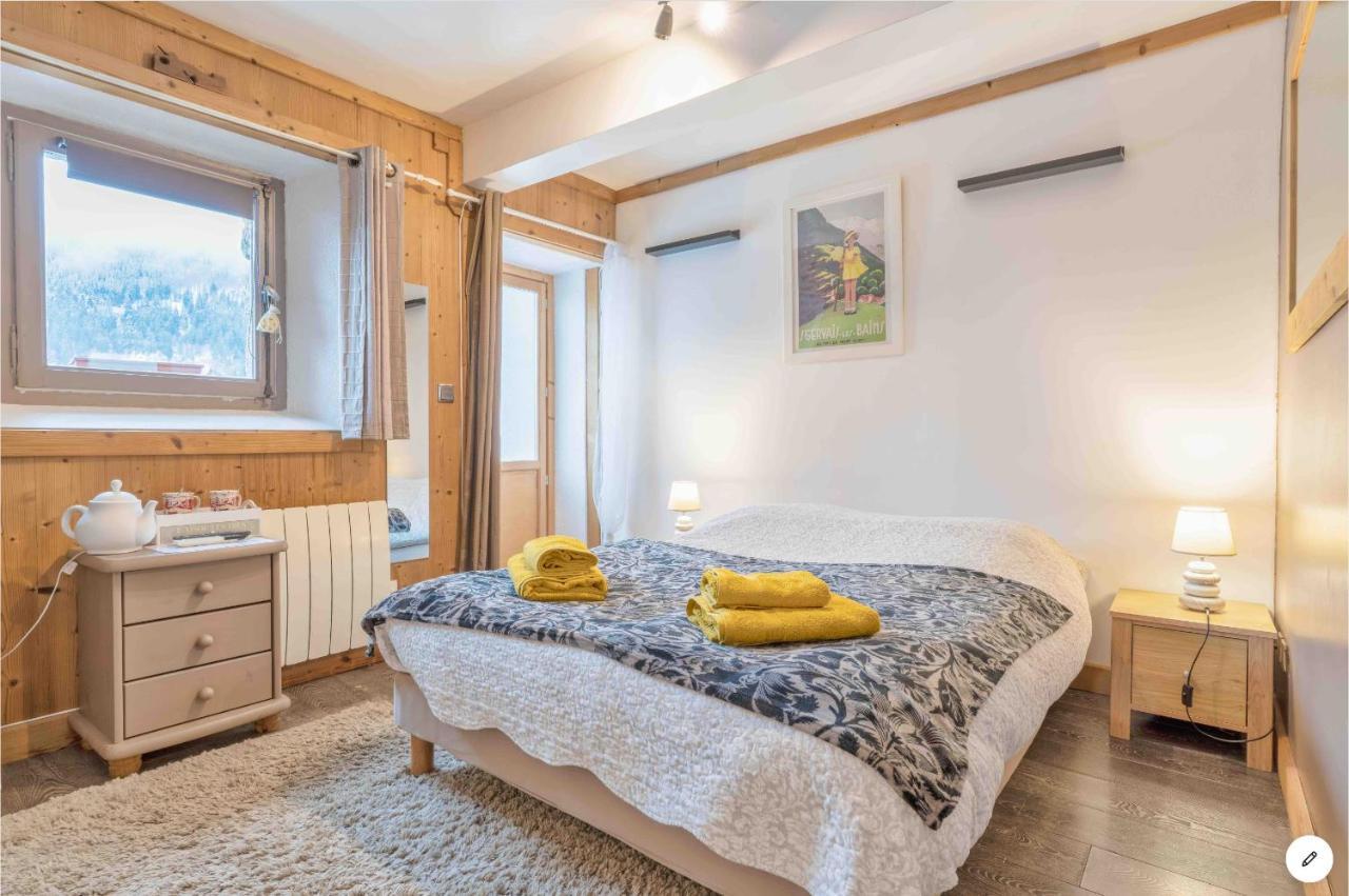 Chalet Mirador chambre avec entrée et salle de bain indépendante Saint-Gervais-les-Bains Extérieur photo