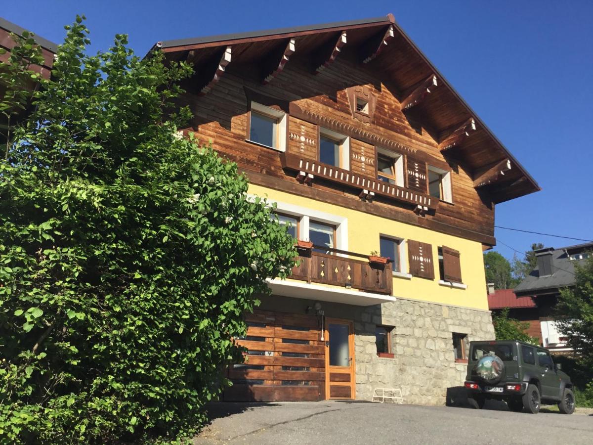 Chalet Mirador chambre avec entrée et salle de bain indépendante Saint-Gervais-les-Bains Extérieur photo